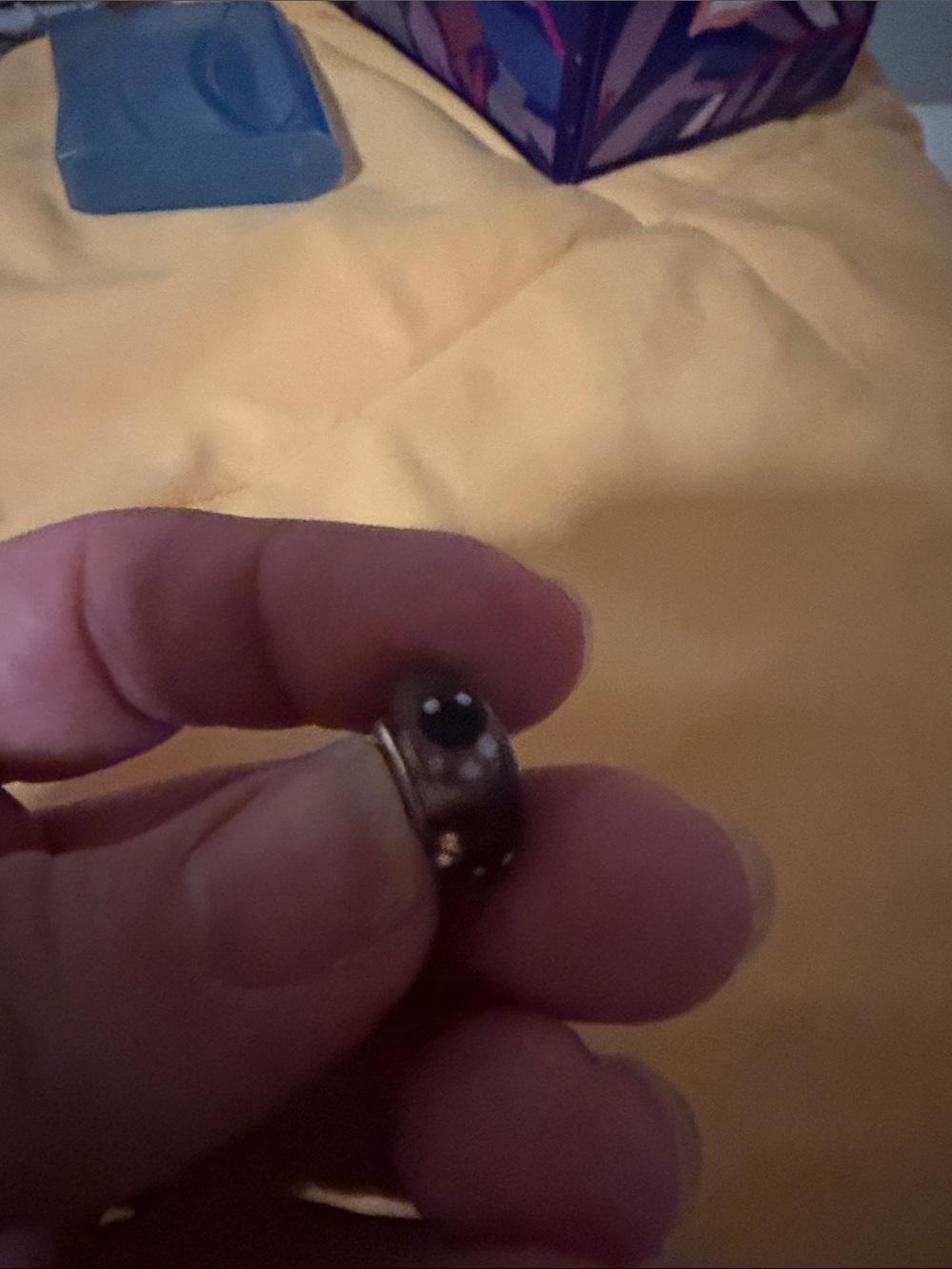 Purple lady bug Pandora charm